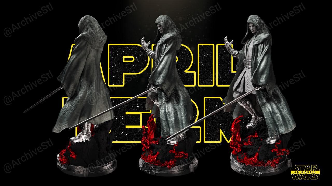 星球大战（Star Wars）阿纳金·天行者（Anakin Skywalker）3D打印图纸