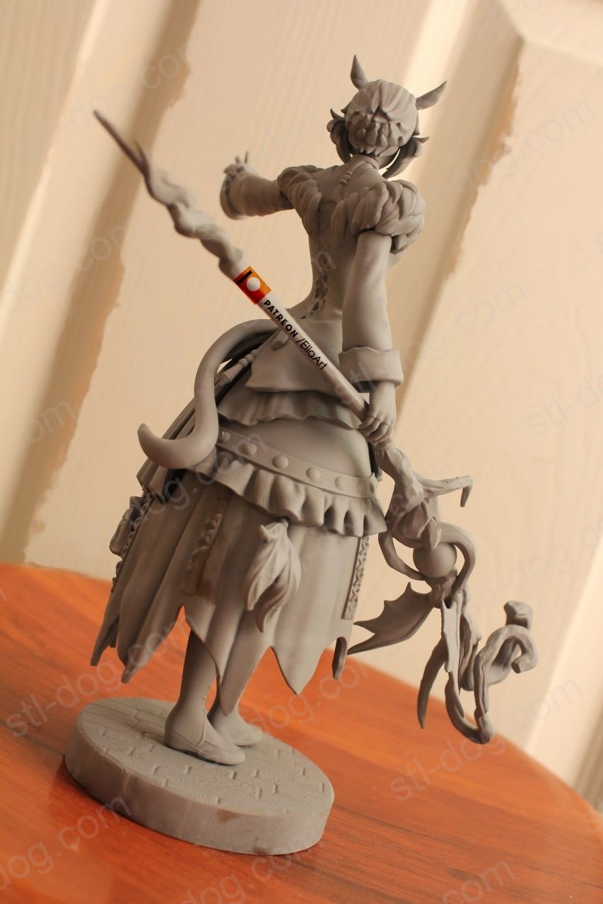 最终幻想纷争:FF14魔女Y’SHTOLA RHUL 3D打印图纸