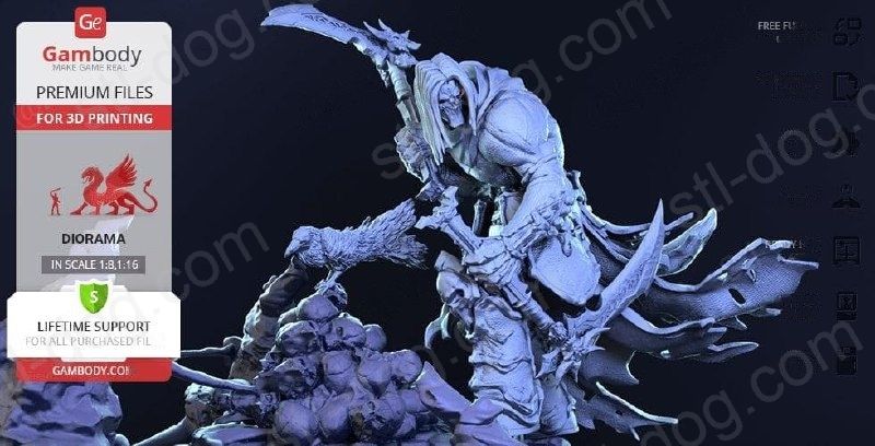 死亡 (Death) 3D打印图纸