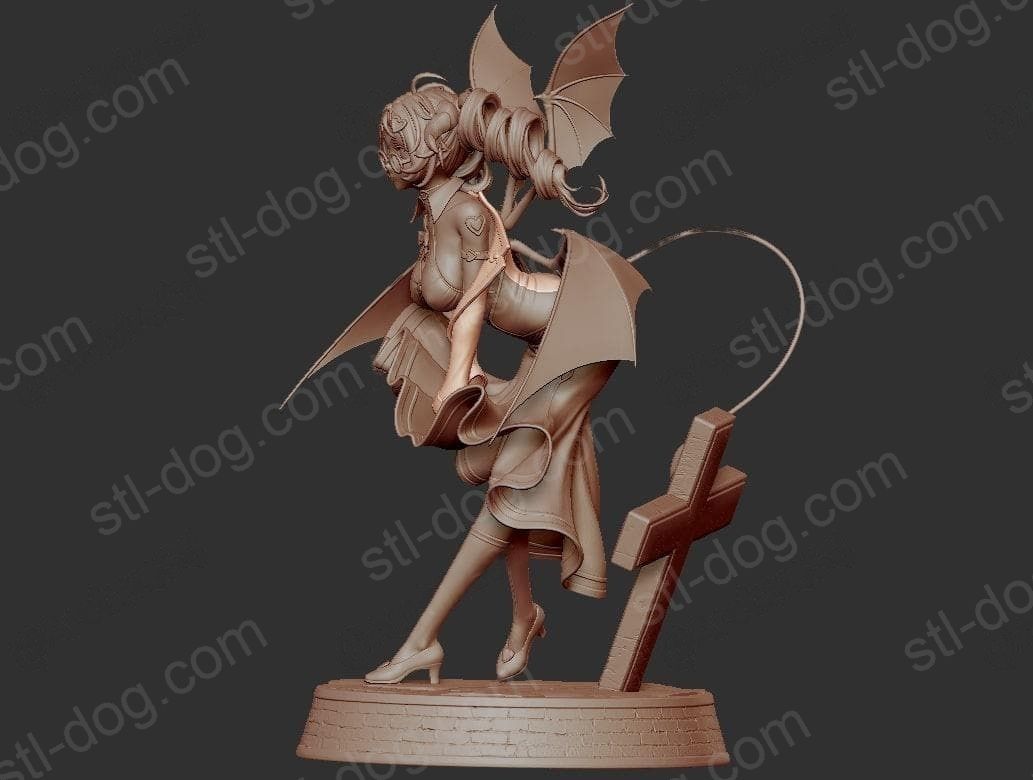 吸血鬼莉莉丝(Succubus Lilith) 3D打印图纸