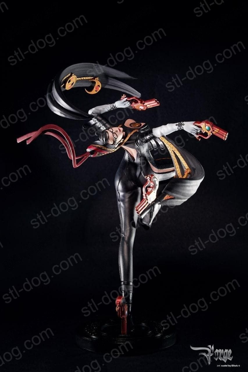 贝优妮塔(游戏《猎天使魔女》 3D打印模型图纸