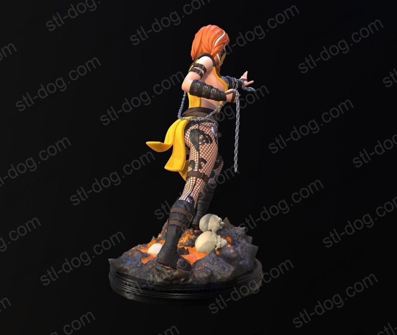 安娜·蝎子(Anna Scorpion) 3D打印图纸