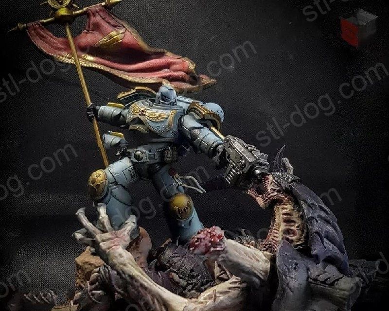 机甲 太空战士(Space Marine) 3D打印图纸