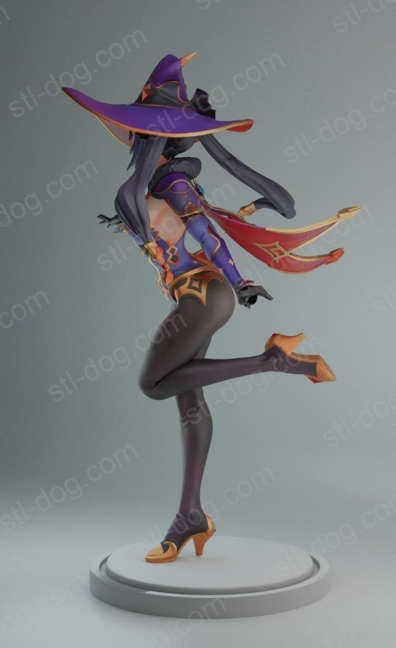 原神(Genshin Impact) 莫娜 Mona 3D打印图纸