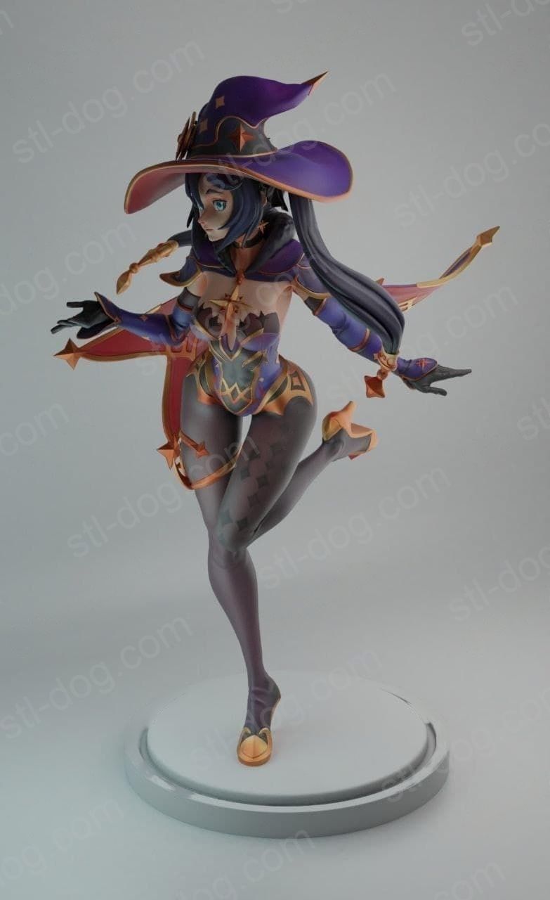 原神(Genshin Impact) 莫娜 Mona 3D打印图纸