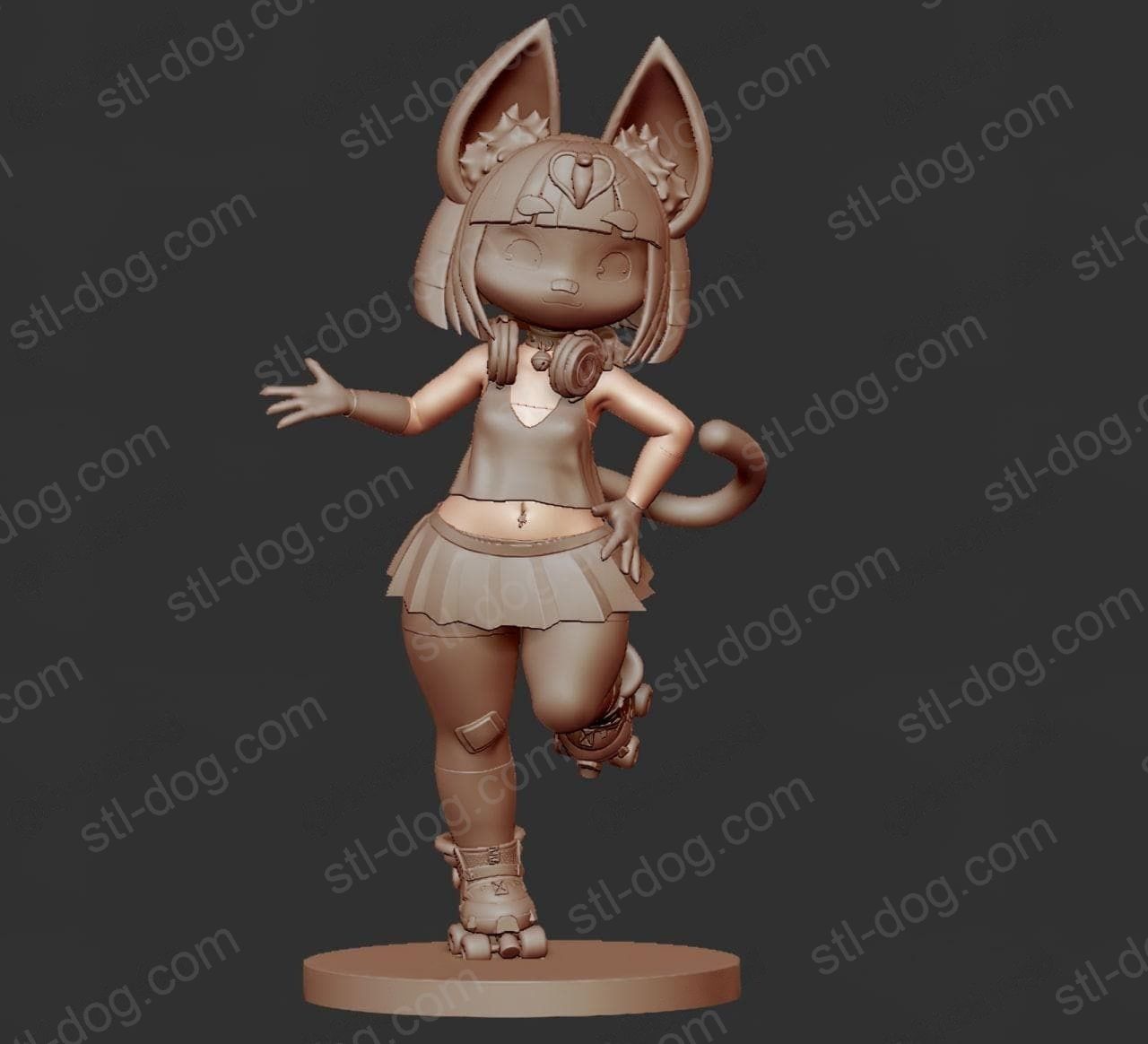 动物森友会 安卡(Ankha) 3D打印图纸