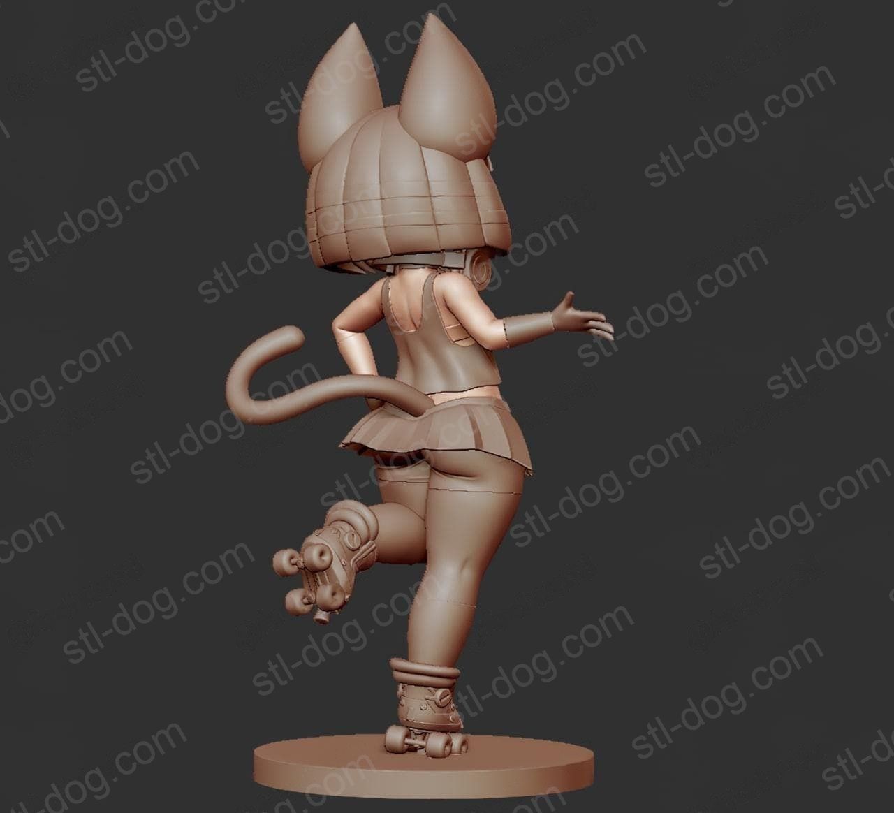 动物森友会 安卡(Ankha) 3D打印图纸