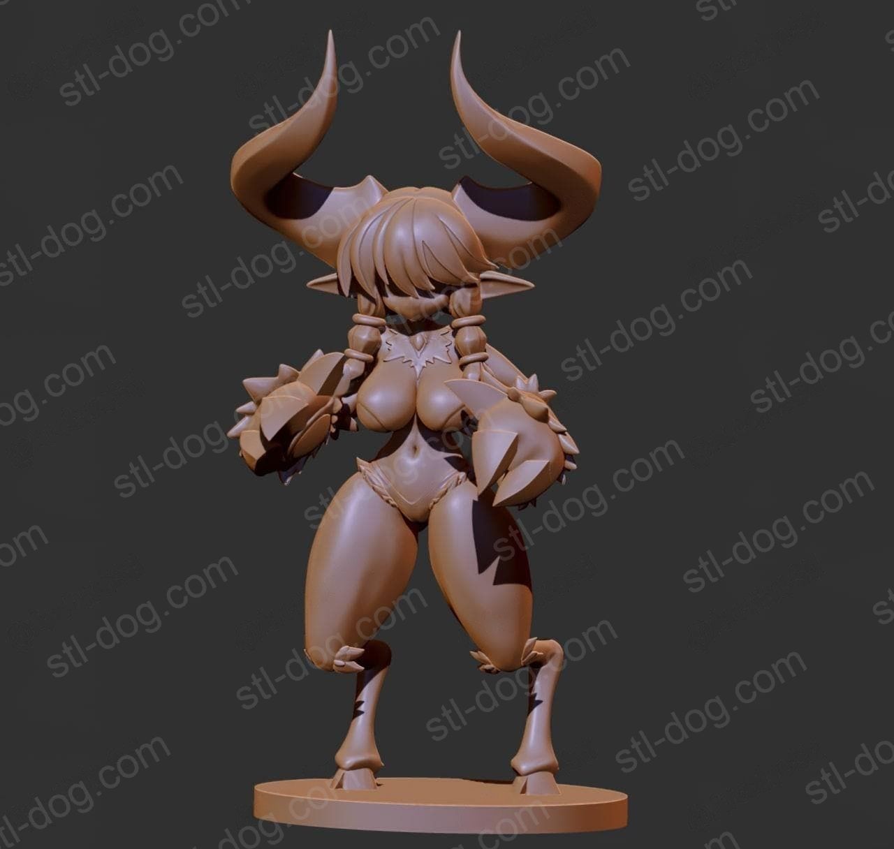 奶牛娘 邪眼(Evileyes) 3D打印图纸