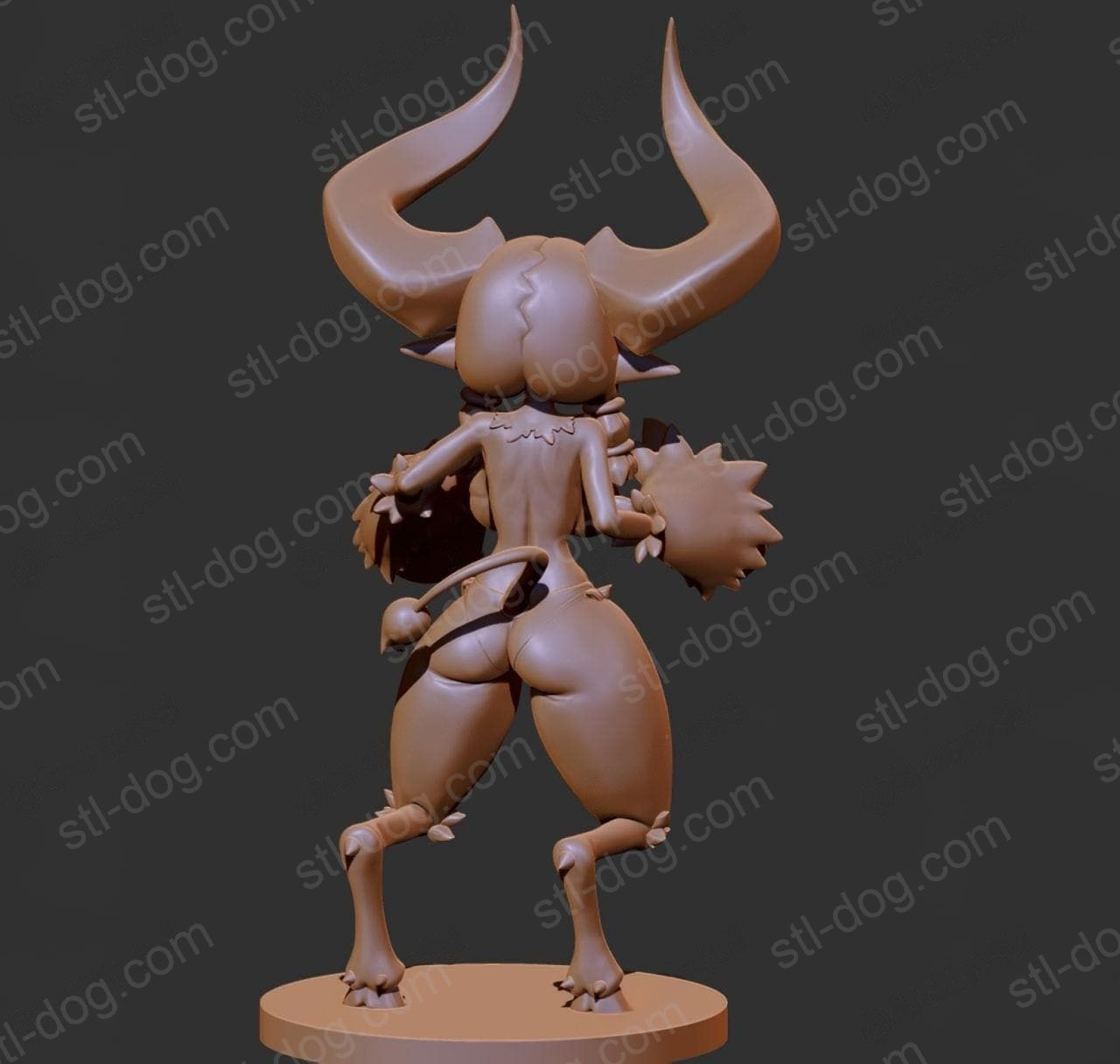 奶牛娘 邪眼(Evileyes) 3D打印图纸