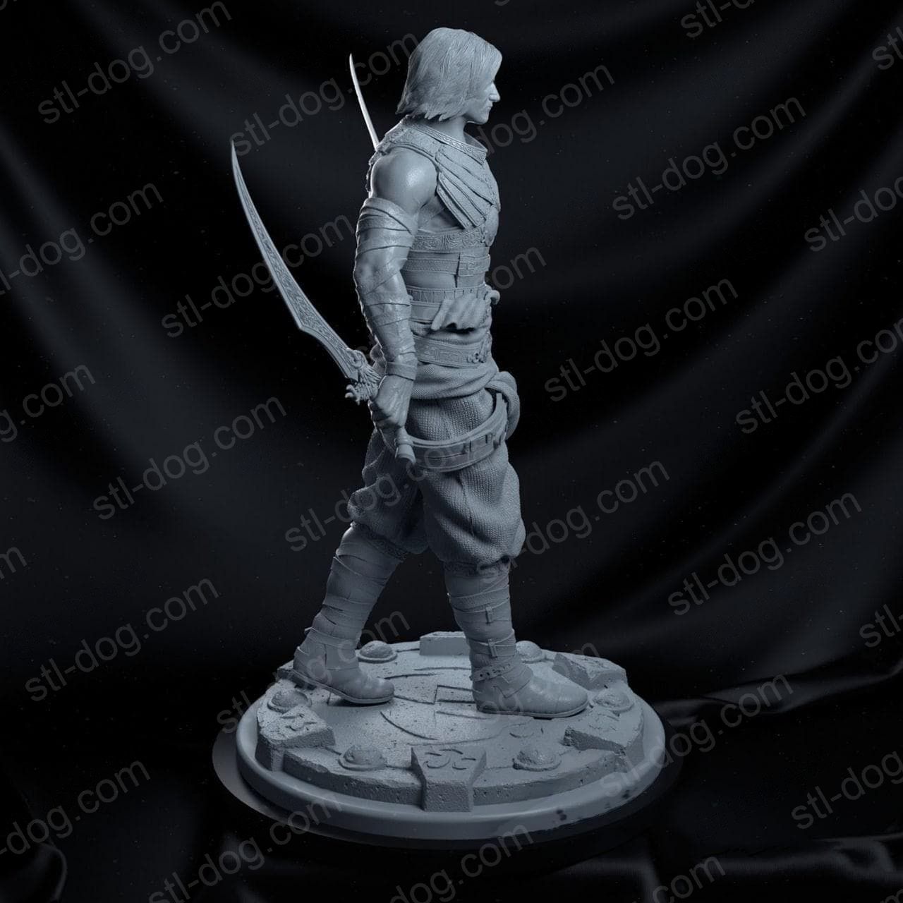 《波斯王子（Prince of Persia）3D打印图纸》