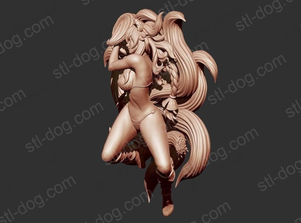 英雄联盟(League of Legends) - 阿狸(Ahri) 3D打印图纸