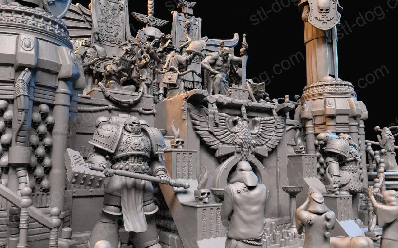 战锤40K Warhammer 40K  3D打印图纸