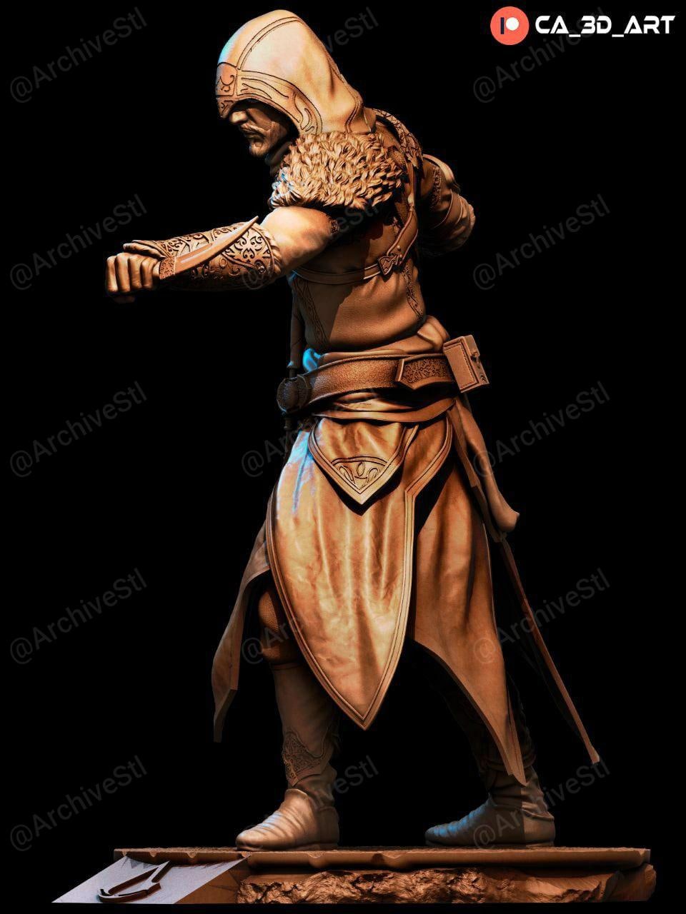 刺客信条 Assassin's Creed 伊苏·奥迪托雷(Ezio Auditore) 3D打印图纸