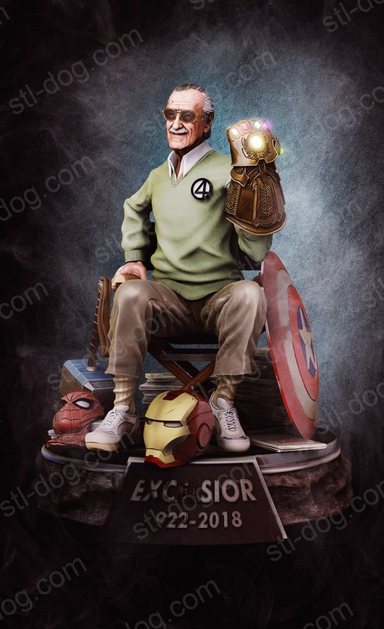 斯坦·李(Stan Lee) 3D打印图纸