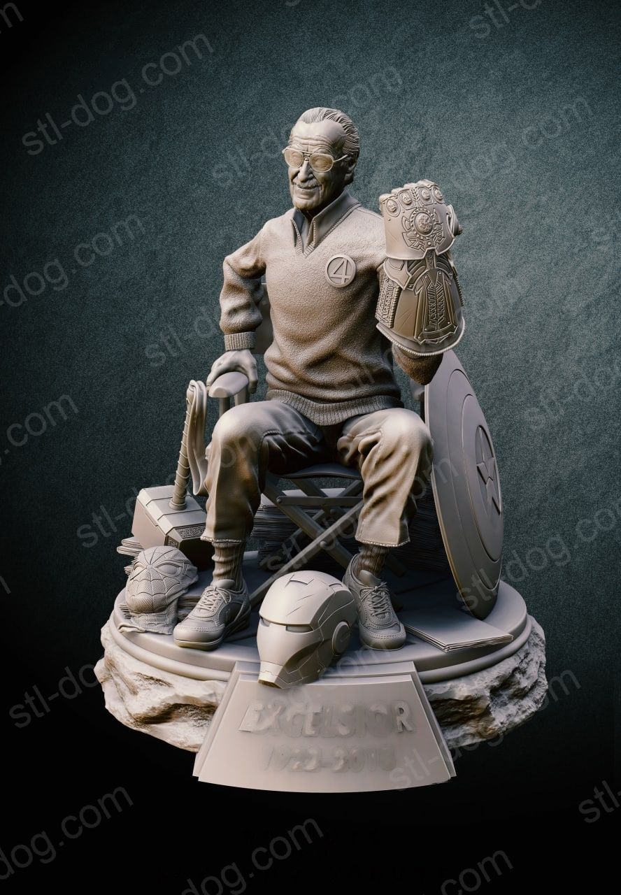 斯坦·李(Stan Lee) 3D打印图纸