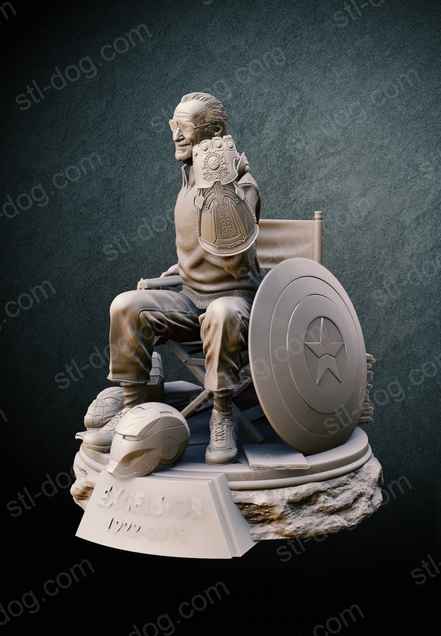 斯坦·李(Stan Lee) 3D打印图纸