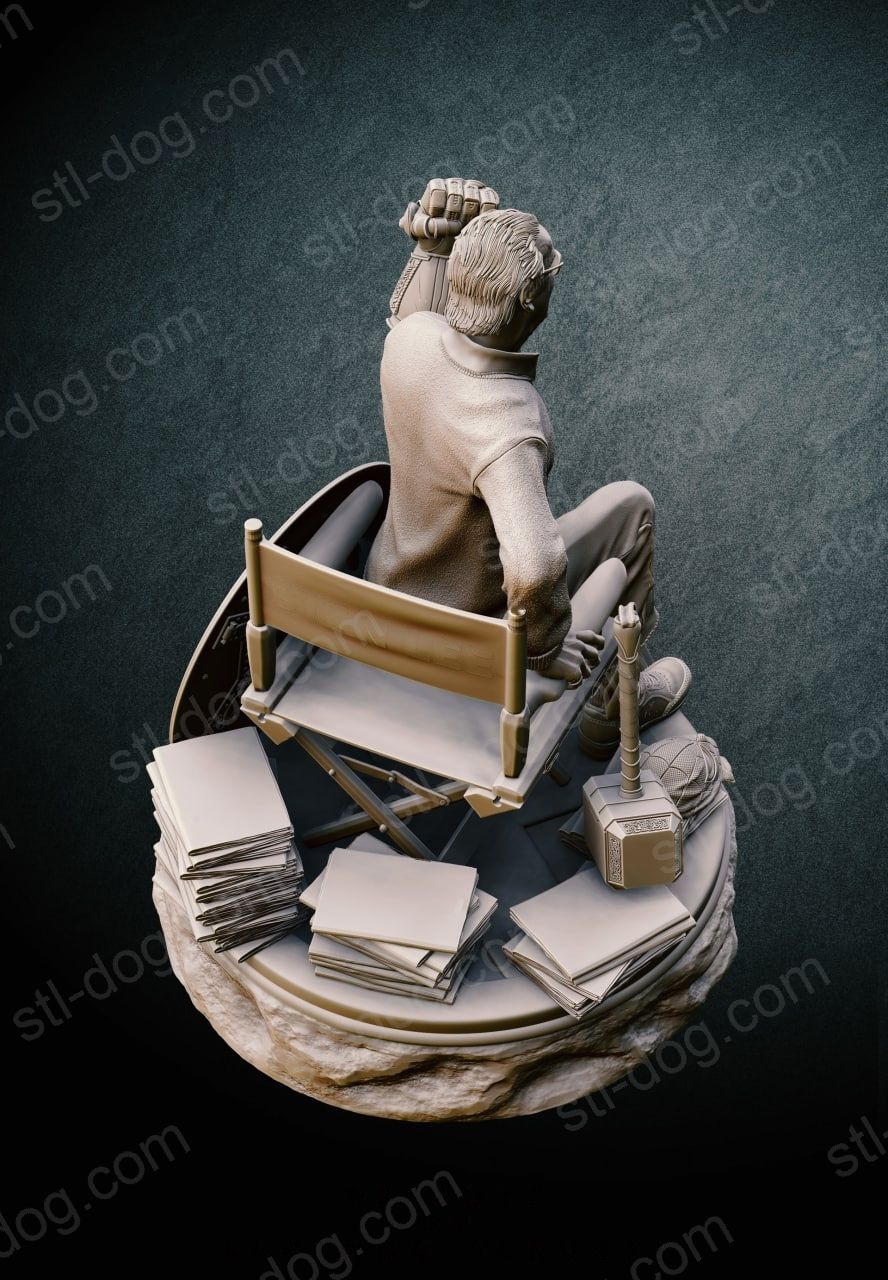 斯坦·李(Stan Lee) 3D打印图纸