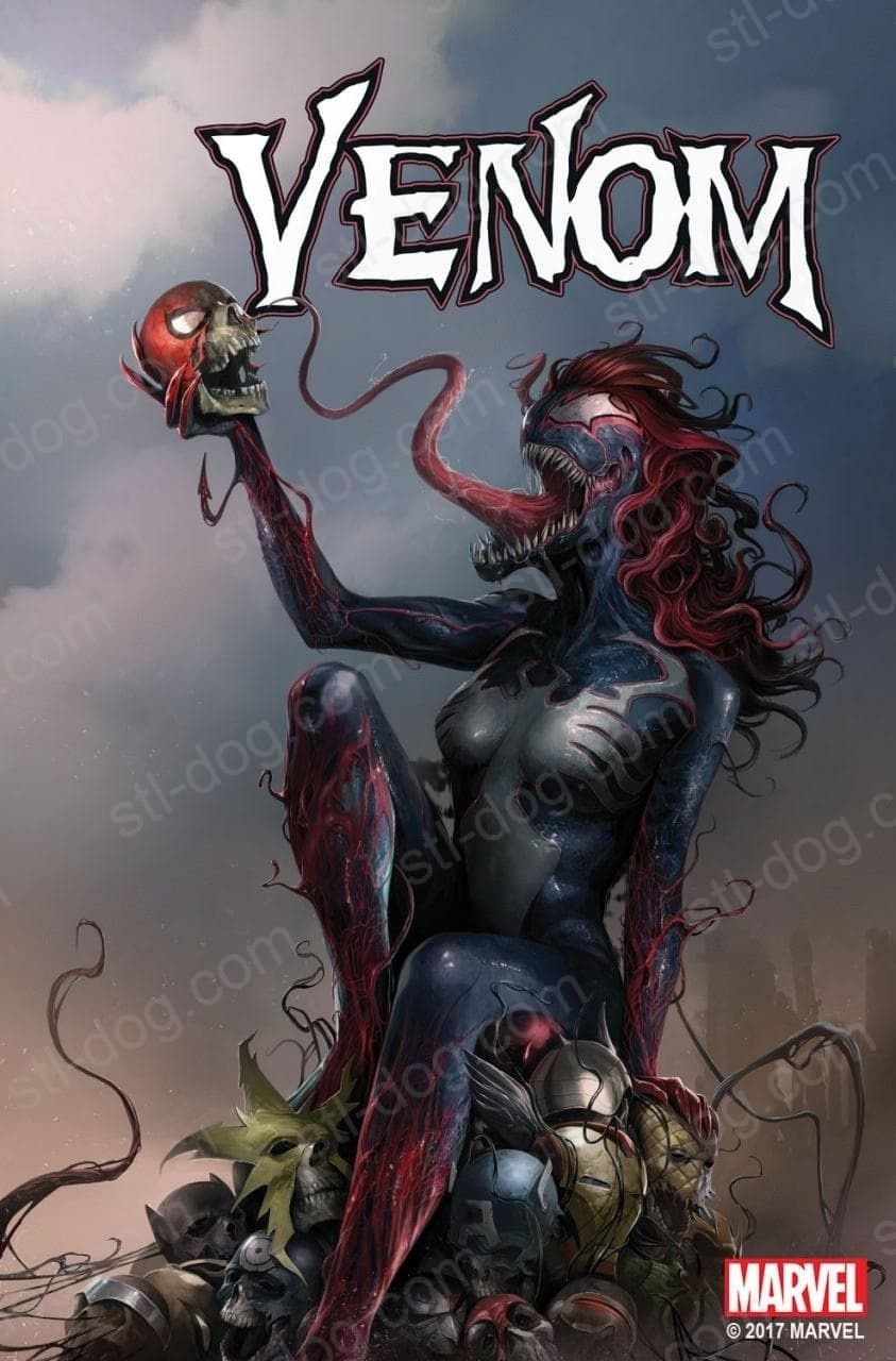 丧尸 蜘蛛侠 玛丽·简 (Mary Jane Venon) 3D打印图纸