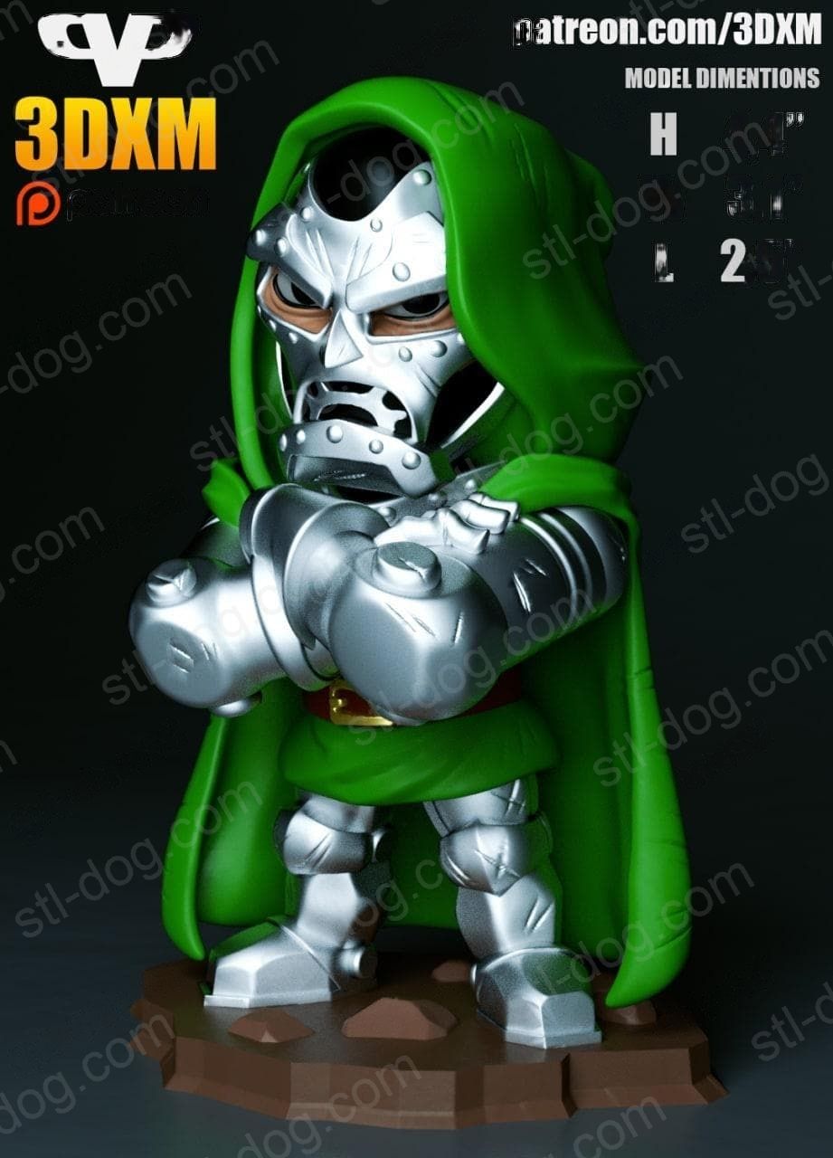 神奇四侠(Fantastic Four) 3D打印图纸