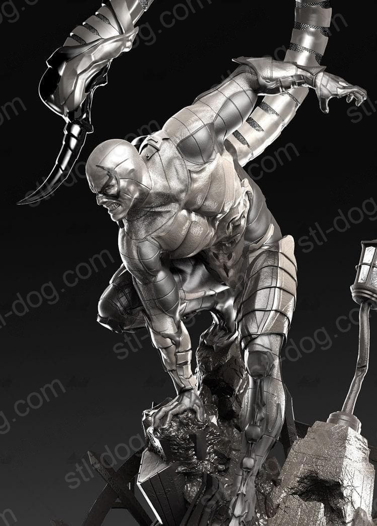 DC 反派 蝎子(Scorpion) 3D打印图纸