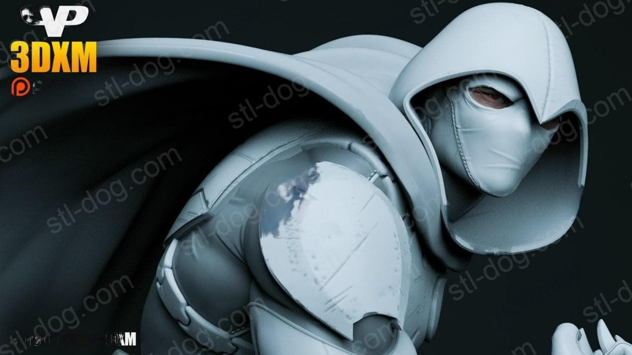 月光骑士(Moon Knight) 3D打印图纸