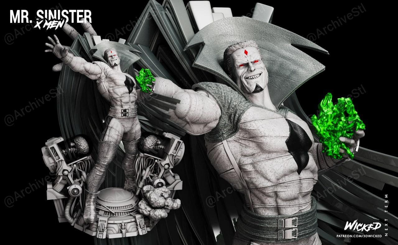 Mr Sinister(灭霸)3D打印图纸