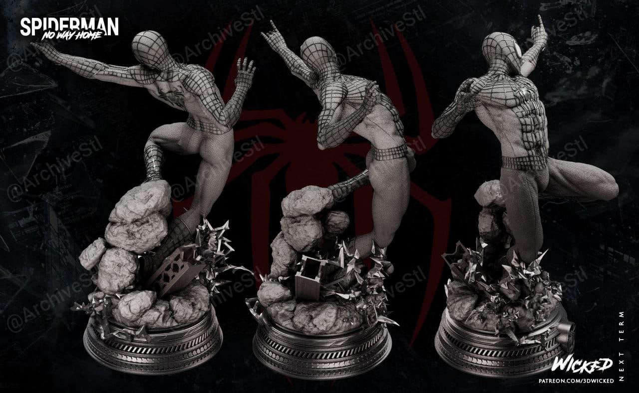 蜘蛛侠（Spider Man）3D打印图纸