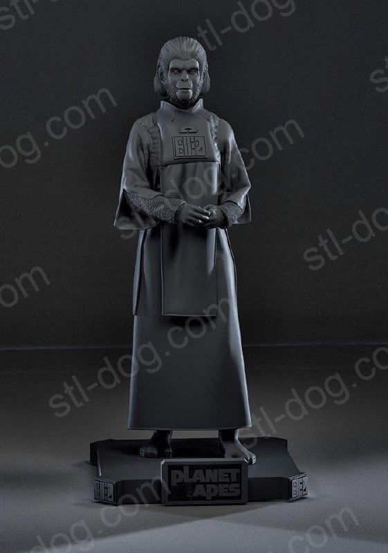 猩球崛起 (Planet of the Apes) 3D打印图纸