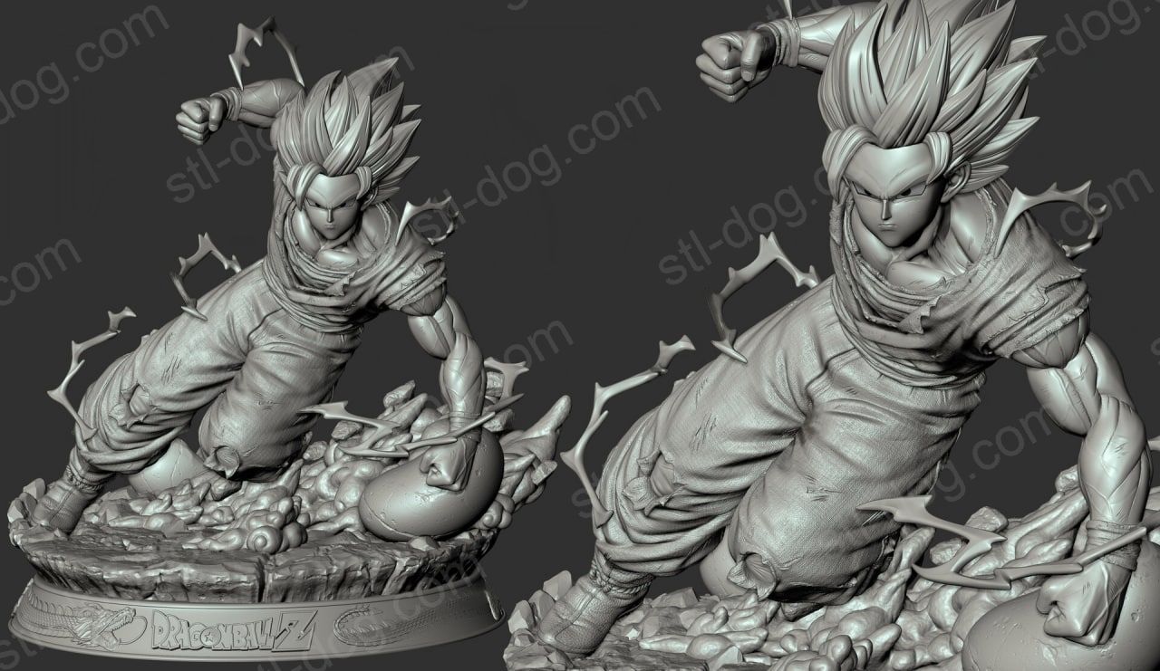 龙珠(Goku) 3D打印图纸