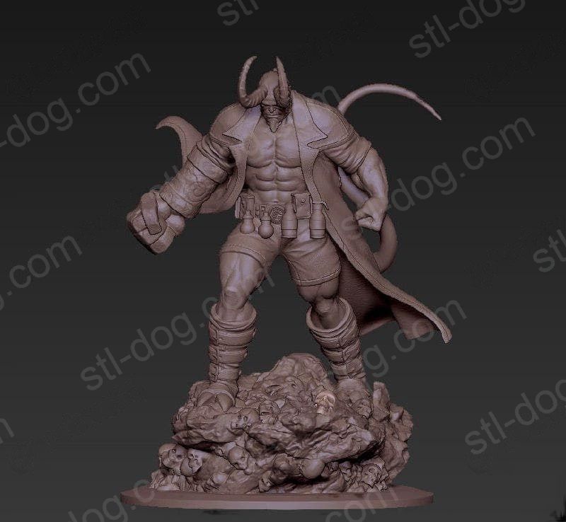地狱男爵 Hellboy 3D打印图纸