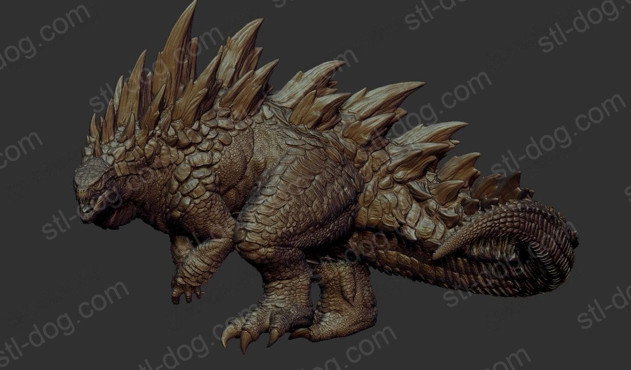 哥斯拉(Gojira) 3D打印图纸