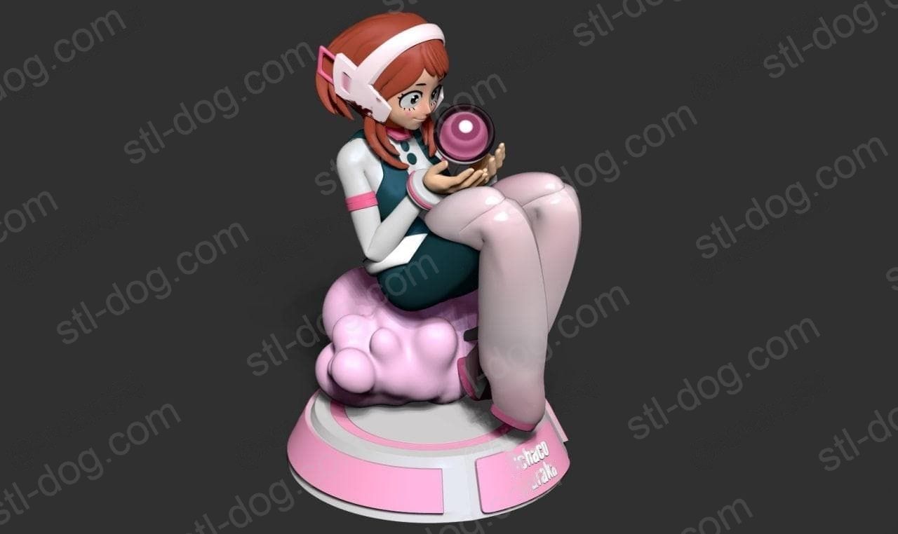 我的英雄学院 丽日御茶子(Ochako Uraraka) 3D打印图纸