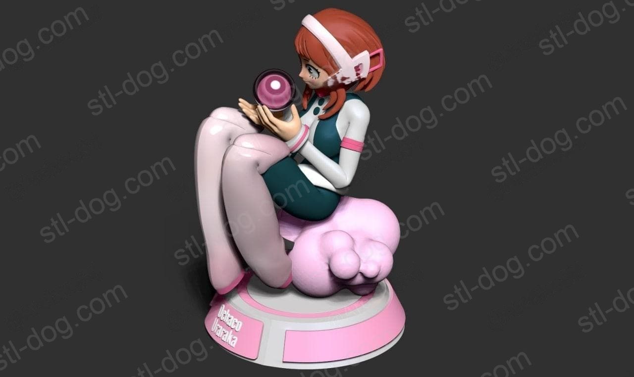 我的英雄学院 丽日御茶子(Ochako Uraraka) 3D打印图纸