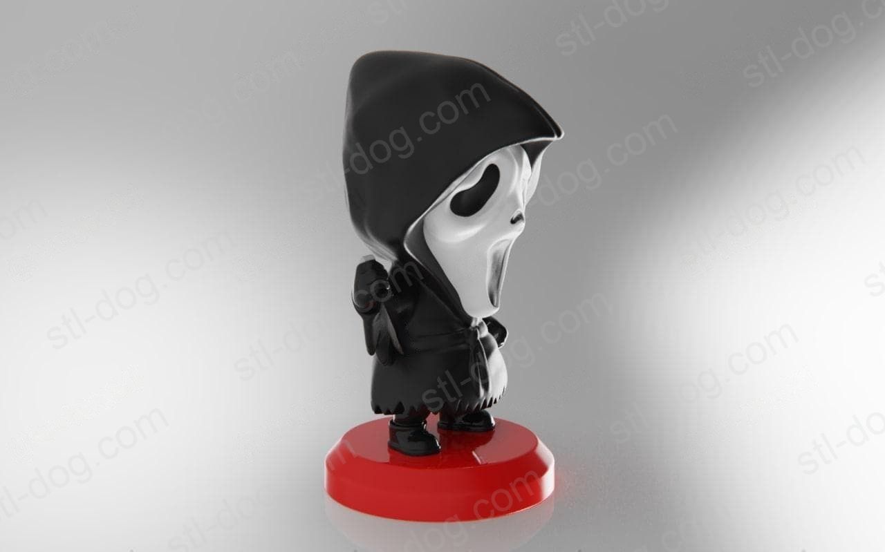 死神 哭泣小人(Scream Chibi) 3D打印图纸