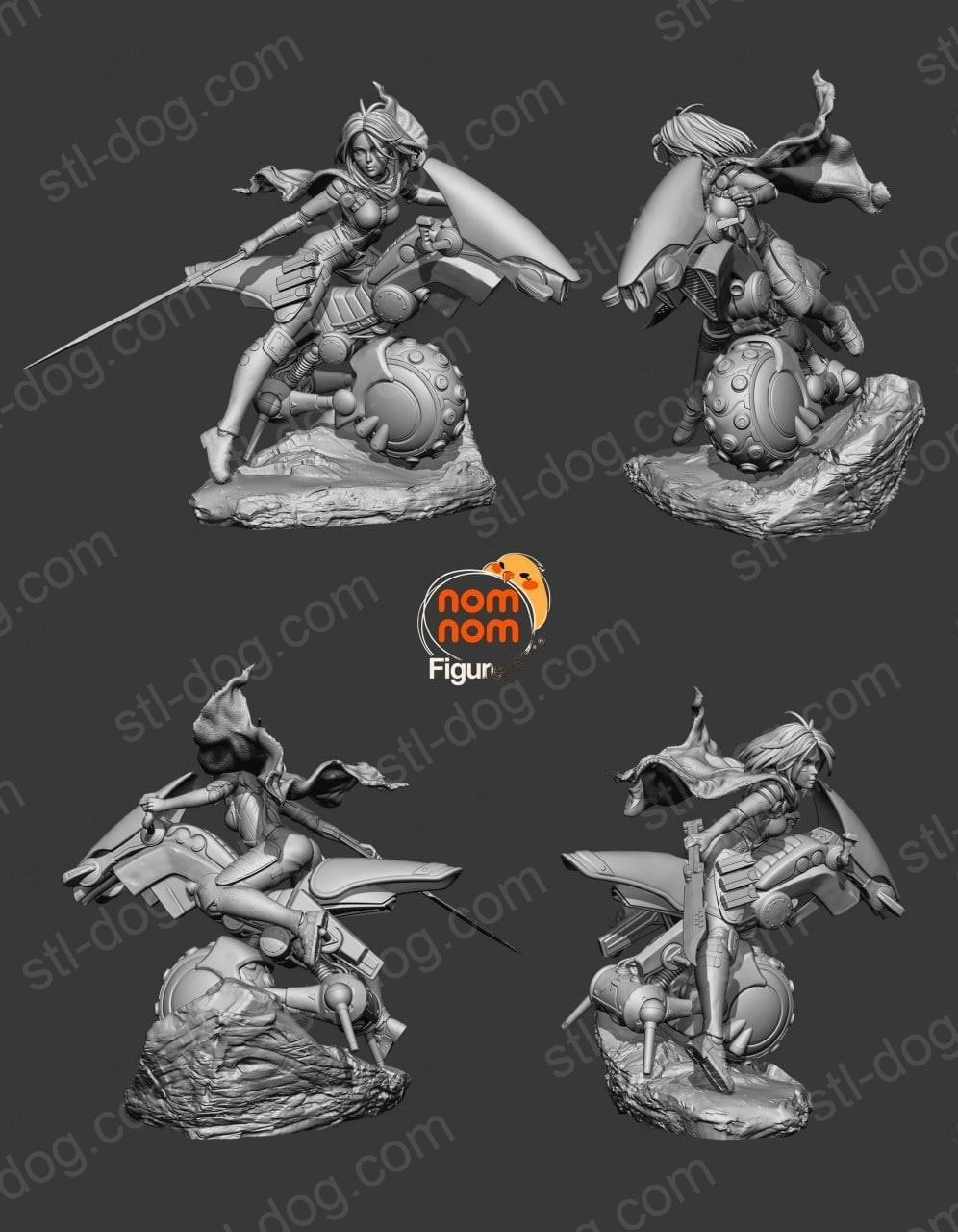 阿丽塔（Alita）3D打印图纸