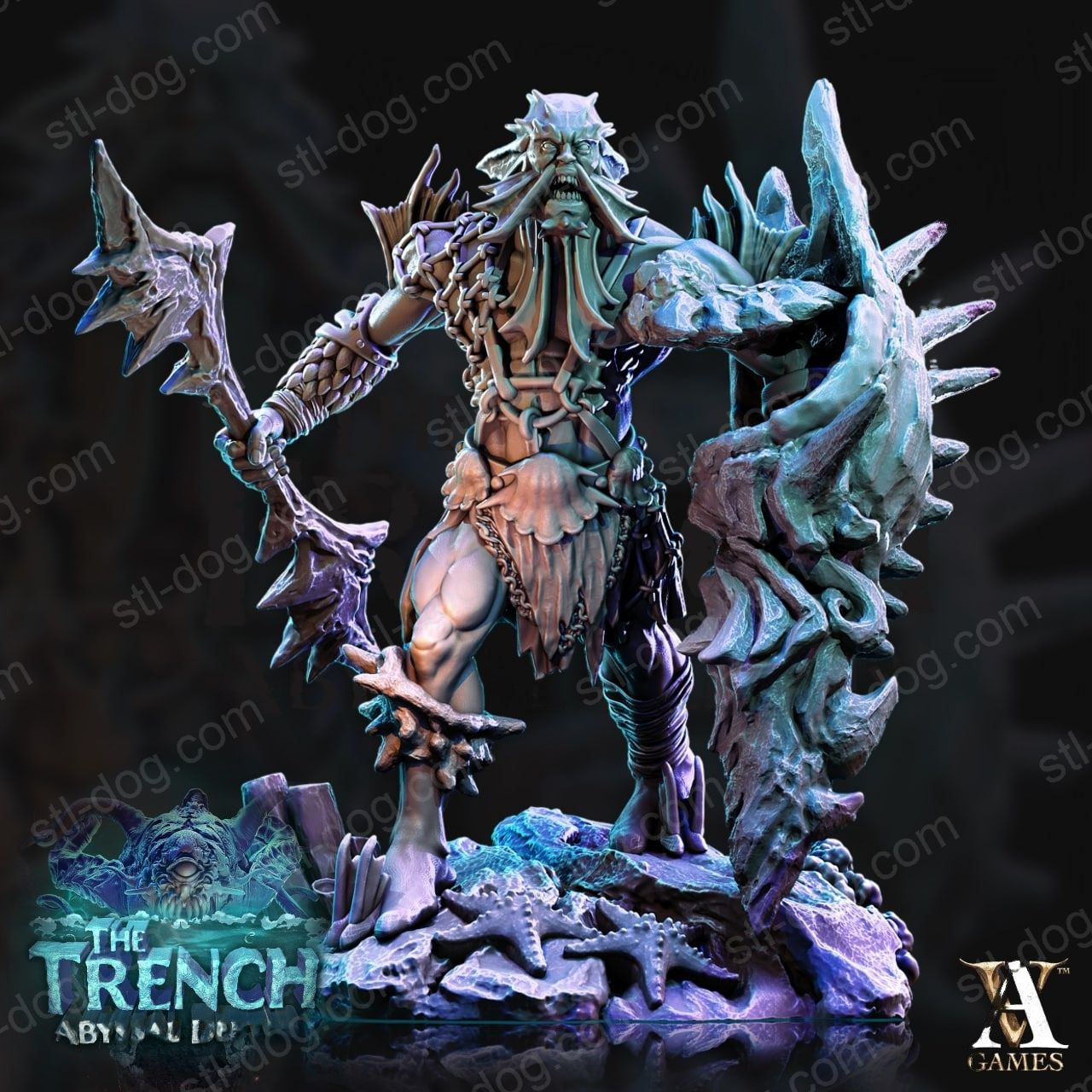 深渊-深渊深处 The Trench - Abyssal Depth 3D打印图纸