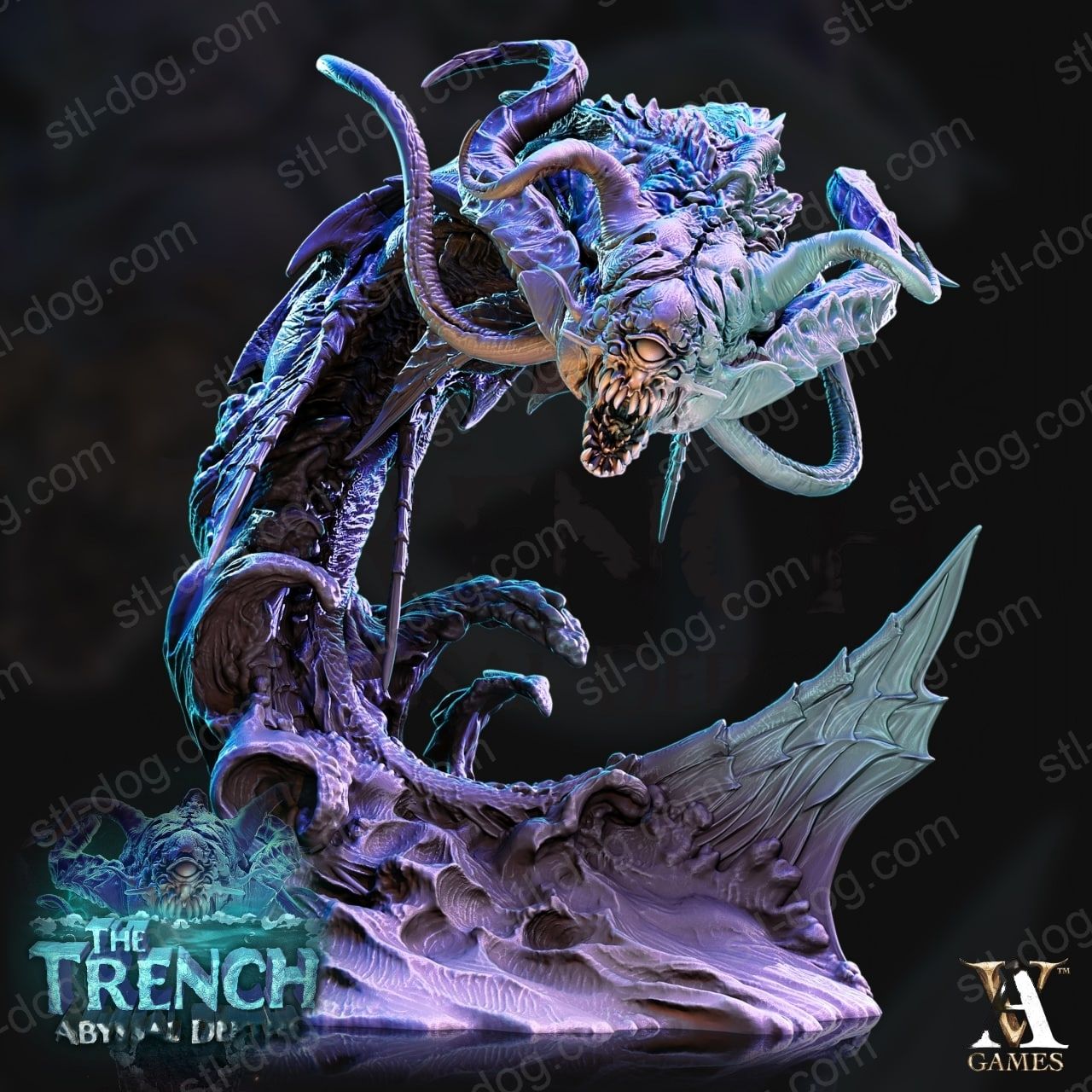 深渊-深渊深处 The Trench - Abyssal Depth 3D打印图纸