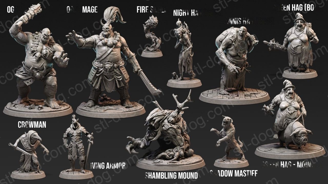 《奶奶的预言》Granny's Prophecy 3D打印图纸