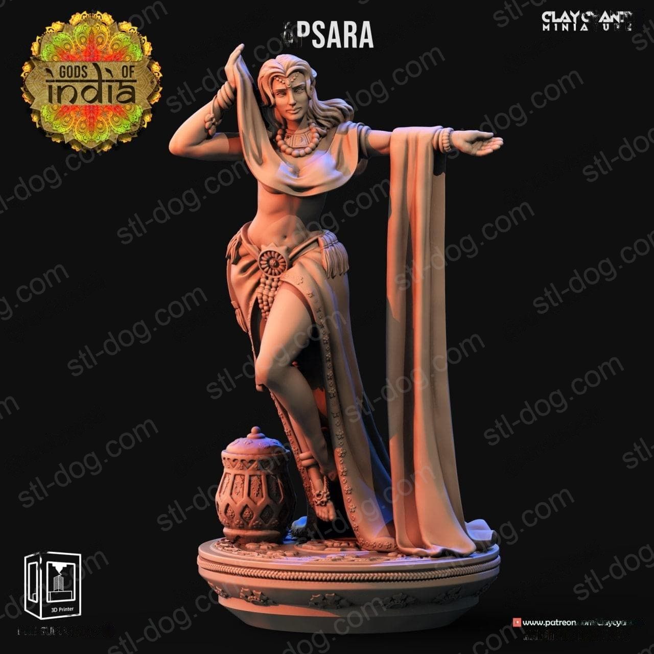 印度众神2(Gods of India 2) 3D打印图纸