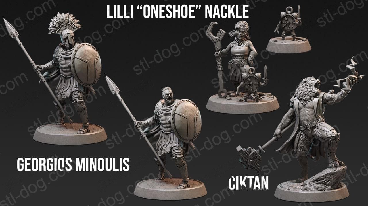 幽灵奥德赛(Ghostly Odyssey) 3D打印图纸