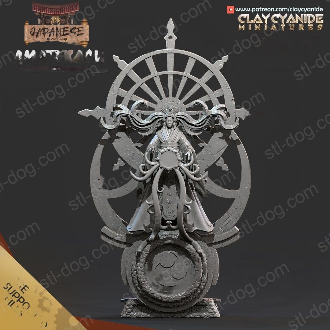 日本神话(Japan mythology) 3D打印图纸