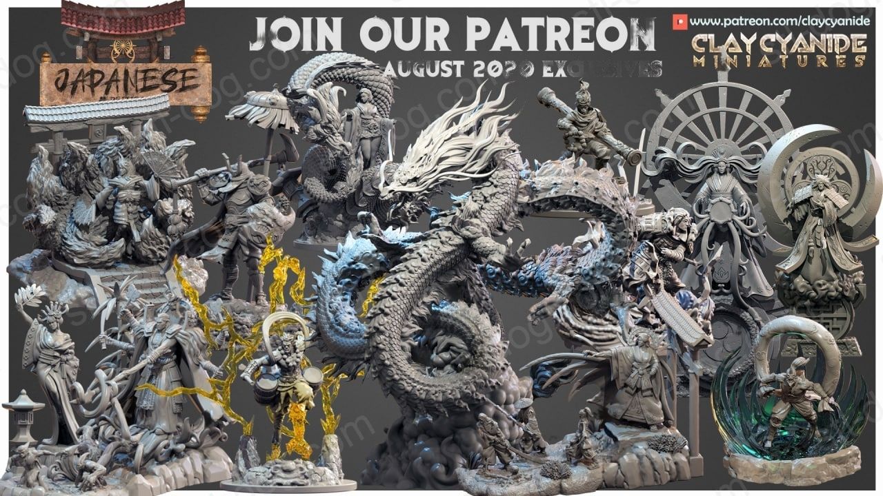 日本神话(Japan mythology) 3D打印图纸