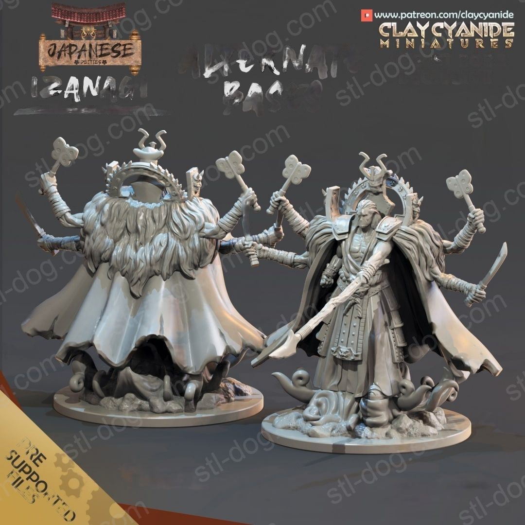 日本神话(Japan mythology) 3D打印图纸