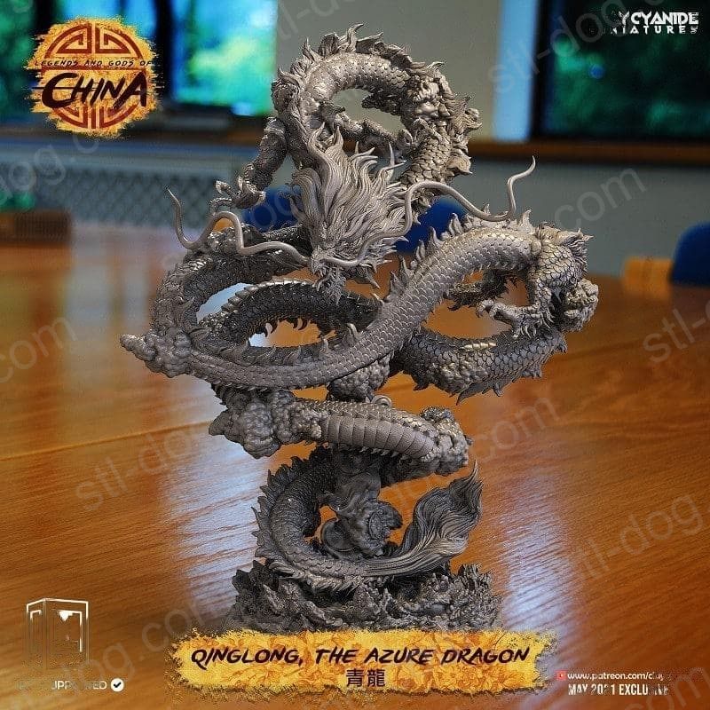 中国传奇与神话(Legends and Gods of China) 3D打印图纸