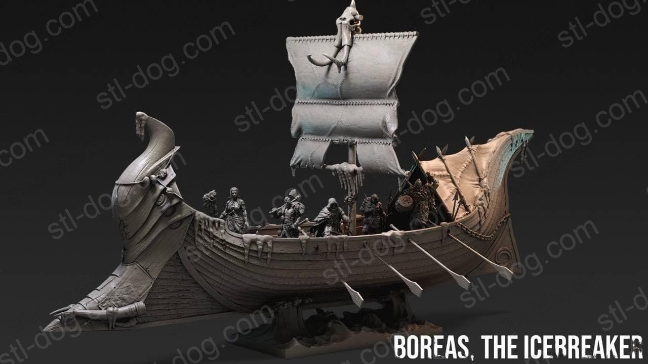 Froderung 与冰部落(The Ice Tribe) 3D打印图纸