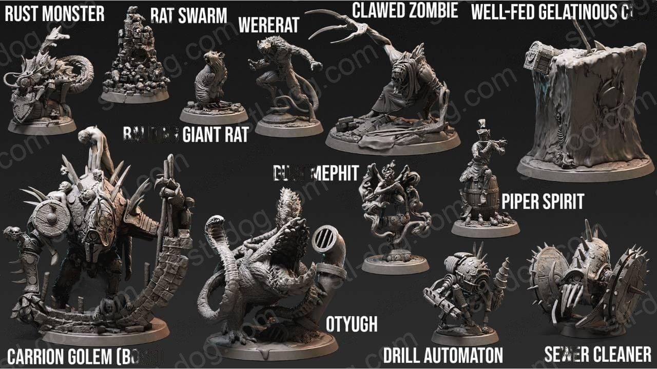 发臭的古迹(Stinky Ancient Ruins) 3D打印图纸