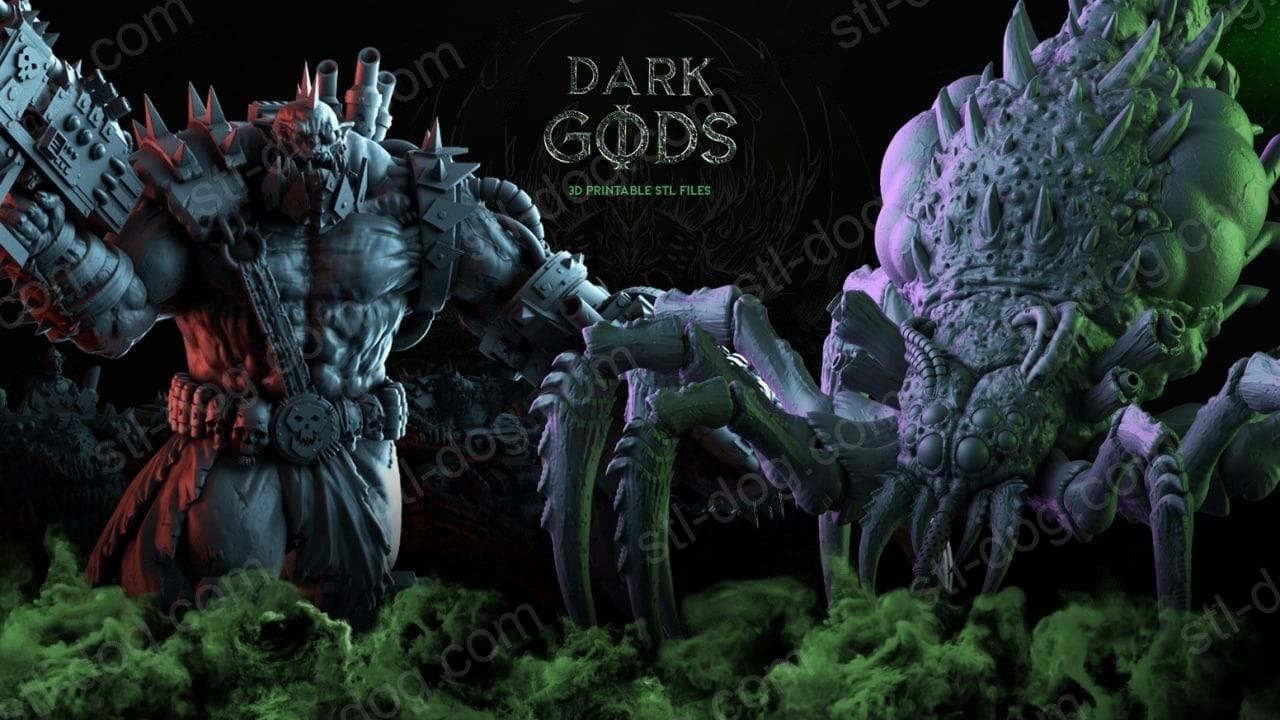 黑暗神灵永恒 Dark Gods Eternal 3D打印图纸