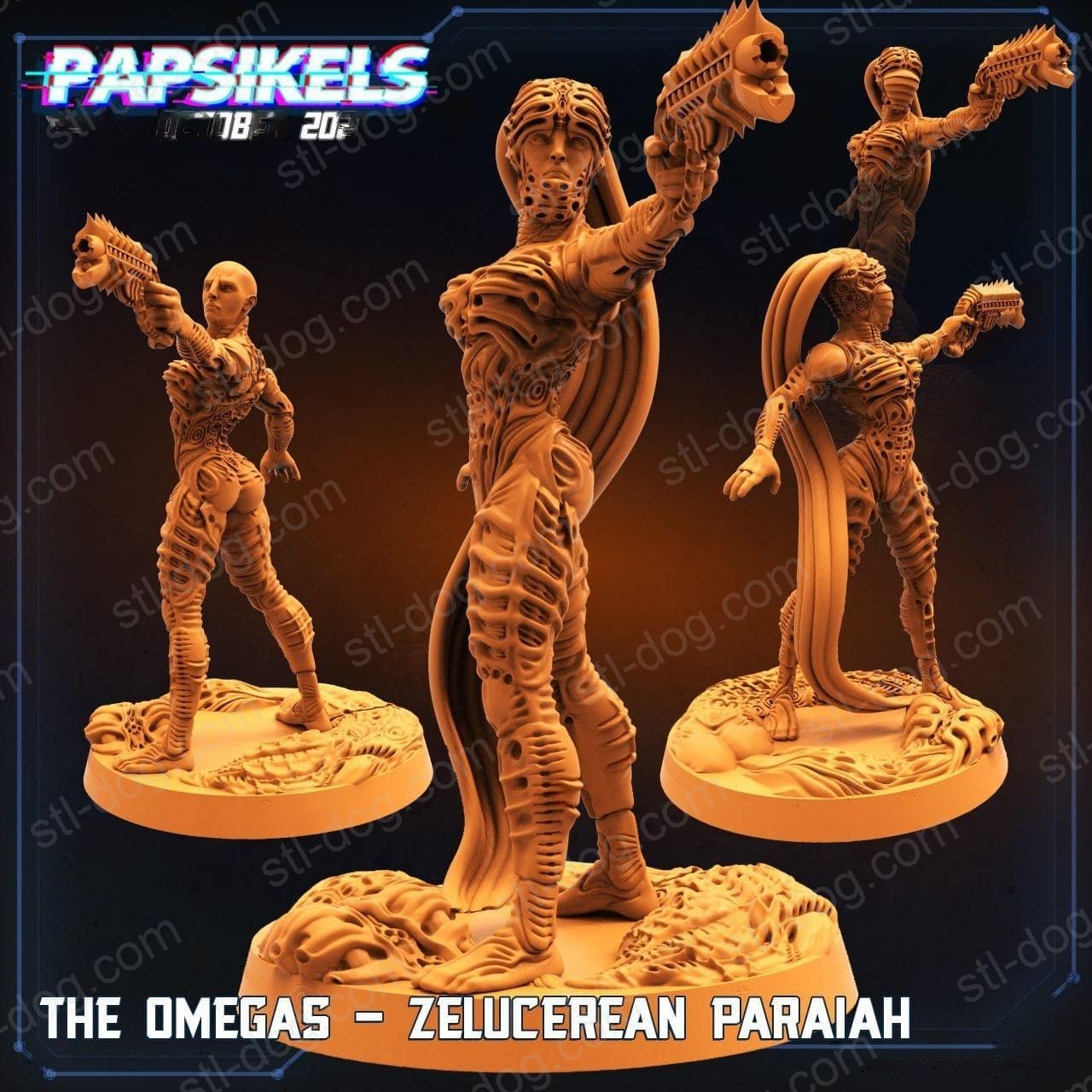 外星人VS人类 3D打印图纸