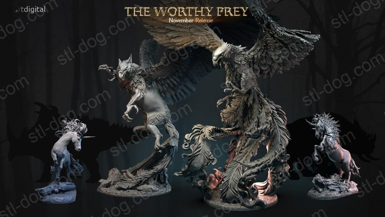 值得追逐的猎物 The Worthy Prey 3D打印图纸