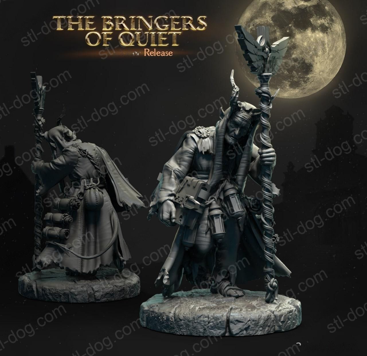 笼中之鸟 The Bringers of Quiet 3D打印图纸